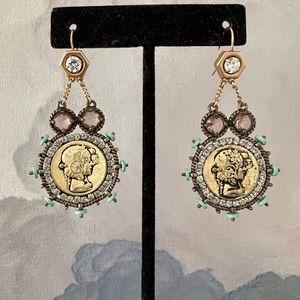Coin earrings